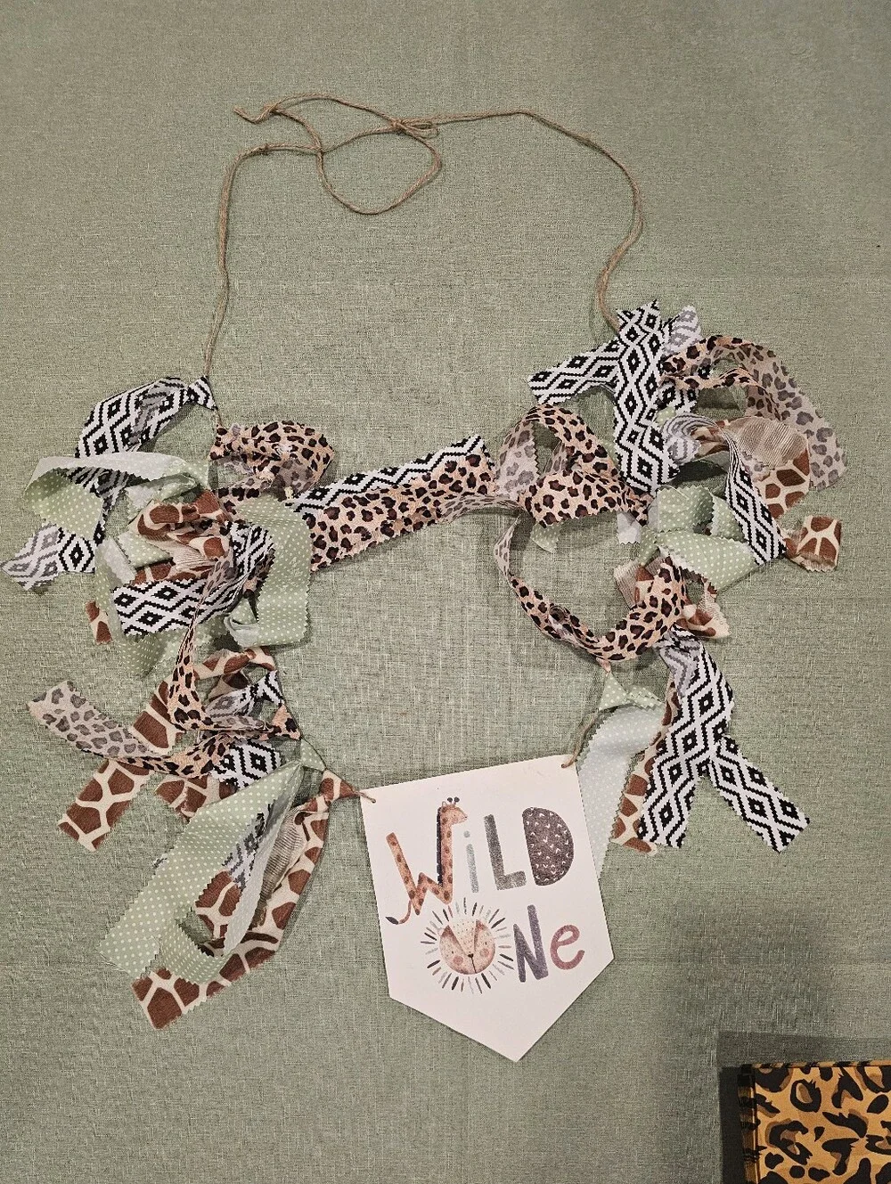 Wild One 1st Birthday Bundle 12-18M Safari Outfit Decor Balloons